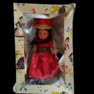 Vintage German Black Forest Doll