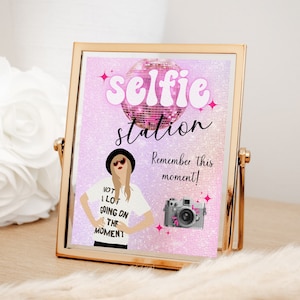 Printable Birthday Era Signs, Selfie station sign, friendship bracelets Era Birthday Signs, my birthday era, Digital Poster, 8x10