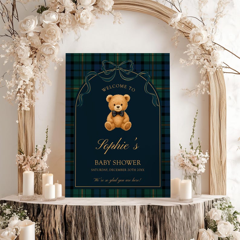 Vintage Polo Teddy Bear Baby Shower Bundle,classic Polo Lauren Baby ...