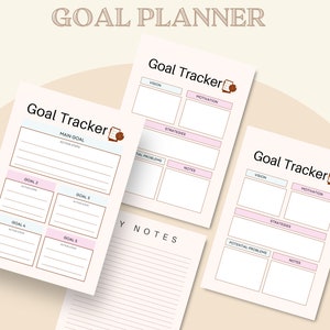 Goal Planner,Goal Setting,Productivity Planner,Goal Tracker,Habit Tracker,Digital Planner,Digital Goal Planner,Goal Setting ,Daily Planner