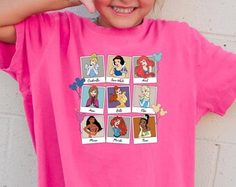Disney Princesses Shirt, Comfort Colors Shirt, Disney Family Shirt, Disney Princess Shirt, Disney Girls Shirt, Disney Trip Shirt, 151363