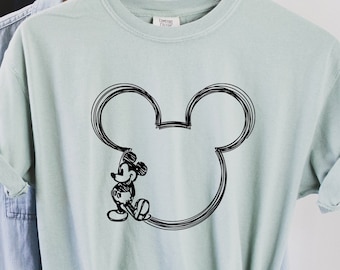 Disney Mickey Shirt, Comfort Colors Disney Shirt, Disney Family Shirt, Disney Mickey Shirt, Mickey Mouse Shirt, Disney Trip Shirt, 150875