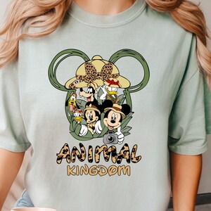 Disney Animal Kingdom Shirt, Comfort Colors Disney Shirt, Disney Trip Shirt,  Disney Friends Shirt, Animal Kingdom Family Shirt, 150959