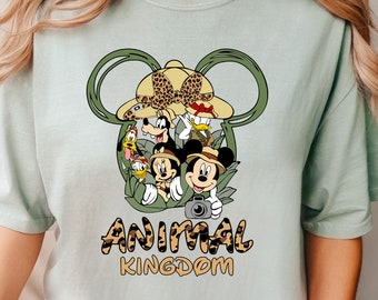 Disney Animal Kingdom Shirt, Comfort Colors Disney Shirt, Disney Trip Shirt,  Disney Friends Shirt, Animal Kingdom Family Shirt, 150959