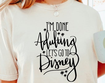 Let's Go to Disney Shirt, Comfort Colors Disney Shirt, Disney Family Shirt, Disney Trip Shirt, Disney Vacation Shirt, 151079