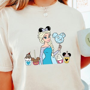 Disney Princess Elsa Shirt, Comfort Colors Disney Shirt, Disney Family Shirt, Disney Frozen Shirt, Disney Princess Shirt, 151229