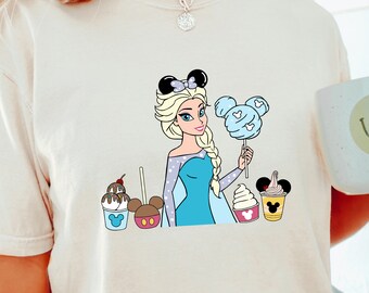 Disney Princess Elsa Shirt, Comfort Colors Disney Shirt, Disney Family Shirt, Disney Frozen Shirt, Disney Princess Shirt, 151229