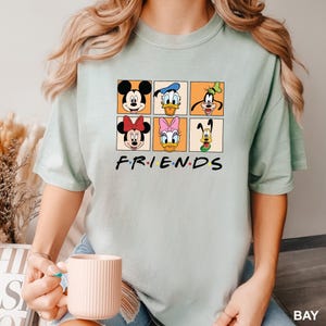 Disney Friends Shirt, Comfort Colors Disney Shirt, Disney Family Shirt, Disney Trip Shirt, Disney Magic Kingdom Shirt, 151354