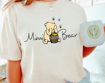 Disney Winnie The Pooh Bear Family Shirt, Disney Mothers Day Shirt, Comfort Colors  Disney Shirt, Disney Family Shirt, Disney Bear Shirt