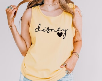 Disney Tank Top, Comfort Colors Tank Top, Disney Trip Shirt, Disneyland Vacation Tank Top, Disney Summer Shirt 150386