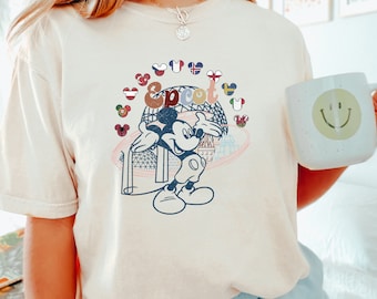 Disney Epcot Mickey Shirt, Comfort Colors Disney Shirt, Disney Trip Shirt, Disney Mickey Shirt, Disney Epcot Shirt, 150994