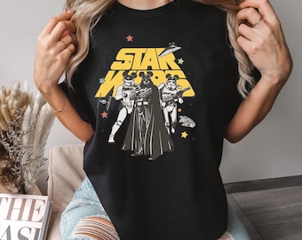 Vintage Star Wars Comfort Colors Shirt, Star Wars Shirt, Starwars Disneyland Shirt, Disney Family Shirt 152342