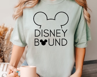 Camiseta Disney Bound Mickey, Camiseta Disney con colores cómodos, Camiseta familiar Disney, Camiseta de viaje Disney, Camiseta de vacaciones Disney, 151100