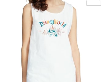Disney World Est 1971 Tank Top, Comfort Colors Tank Top, Disneyworld Tank Top, Disney Vacation Tank Top,  Disney Friends Tank Top, 151076