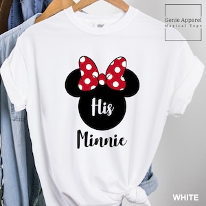 Disney His Minnie Shirt, Comfort Colors Disney Shirt, Disney Trip Shirt, Disney Family Shirt, Disney Minnie Shirt, 150728