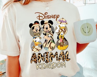 Disney Animal Kingdom Shirt, Comfort Colors Shirt, Disney Trip Shirt,  Disney Friends Tee, Animal Kingdom Family Shirt, Disney Safari 151520