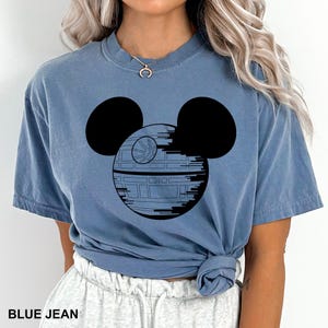 Star Wars Death Star Mickey Ears Shirt, Comfort Colors Shirt, Star Wars Mickey Shirt, Disney Star Wars Shirt, Disney Trip Shirt, 151150