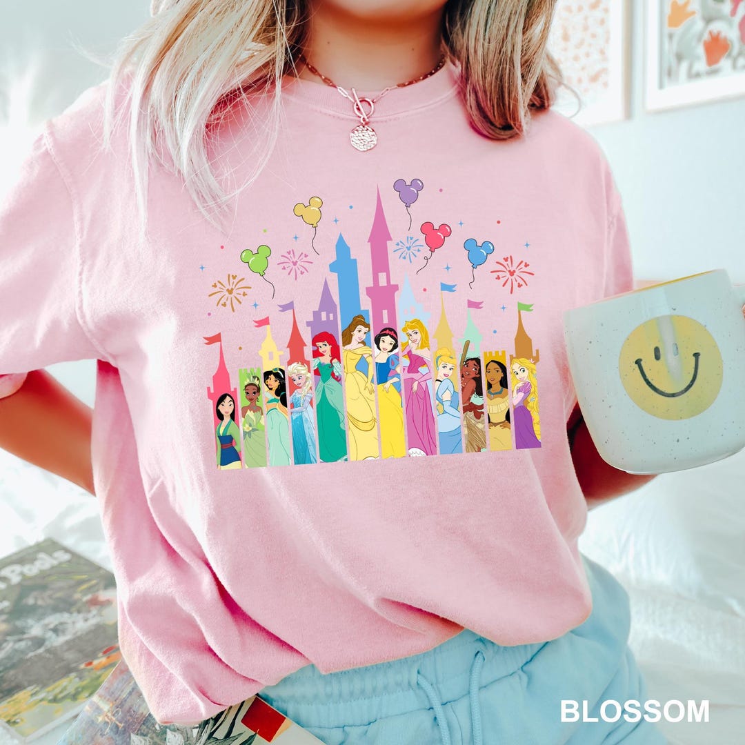 Disney Princesses Shirt, Princesses Shirt, Disney Princesses, Anna Elsa ...
