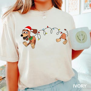 Toy Story Slinky Christmas Shirt, Comfort Colors Shirt, Toy Story Slinky Christmas Shirt, Toy Story Family Christmas Shirt, 152082