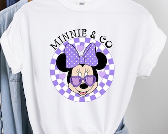 Disney Minnie and Co Shirt, Comfort Colors Disney Shirt, Disney Family Shirt, Disney Shirt, Disney Girls Shirt, Disney Trip Shirt, 150667