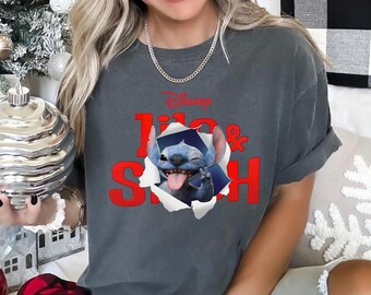 Comfort Colors Lilo and Stitch Shirt, Lilo And Stitch Tee, Magic Kingdom Shirt, Stitch Movie Tee,Stitch 2025 Shirt, Disney Stitch Tee 153391