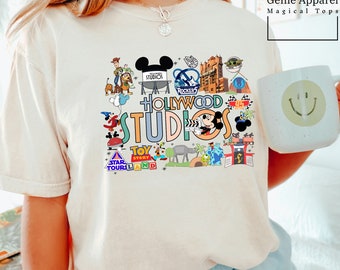 Disney Hollywood Studios Shirt, Comfort Colors Disney Shirt, Disney Family Shirt, Disney Vacation Shirt, Disney Trip Shirt, 151526