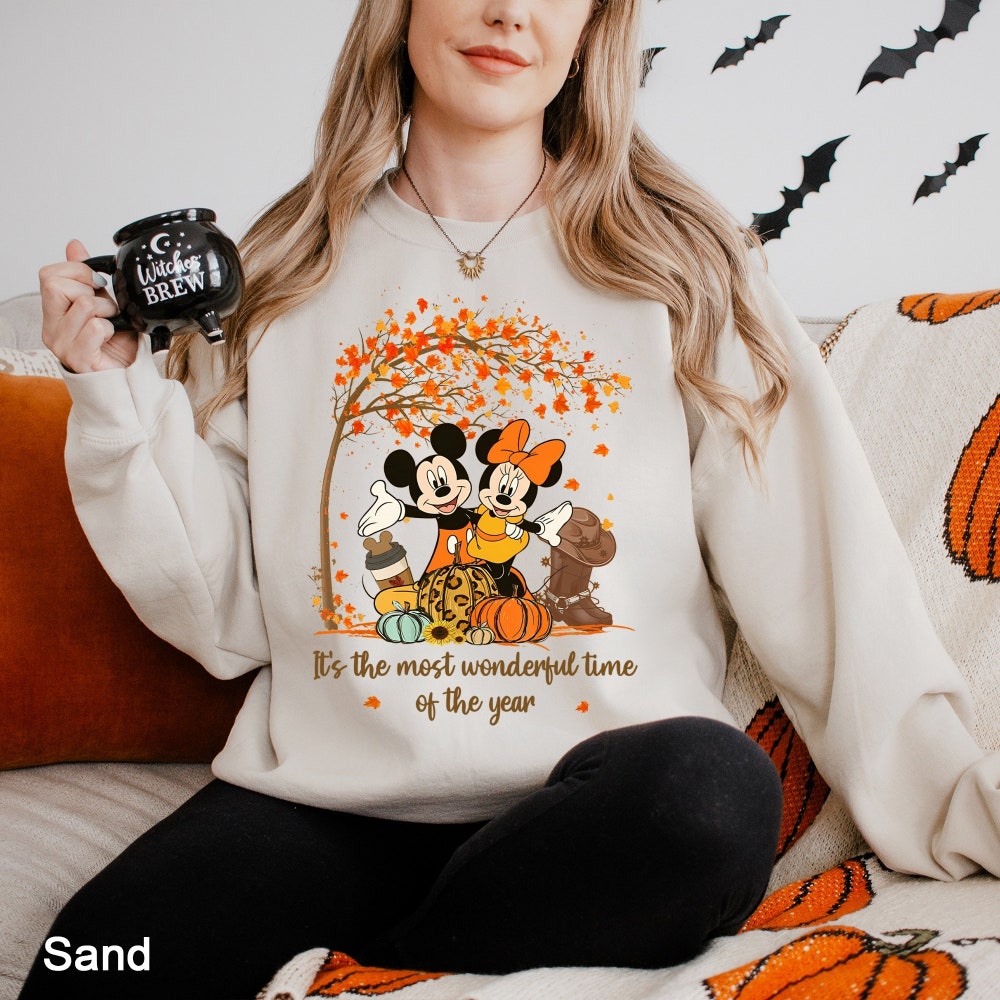Disney Mickey And Minnie Thanksgiving Sweatshirt, Disney Thanksgiving Hoodie, Disney Thanksgiving Sweatshirt, Mickey Minnie Hoodie, 151855 Bespoketshirt