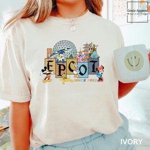 Disney Friends Epcot Shirt, Comfort Colors Disney Shirt, Disney Vacation Shirt, Disney Friends Shirt, Disney Epcot Trip Shirt, 150989