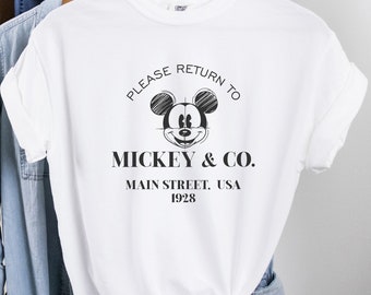 Disney Mickey and Co Shirt, Comfort Colors Disney Trip Shirt, Disney Family Shirts,  Mickey Mouse Stencil