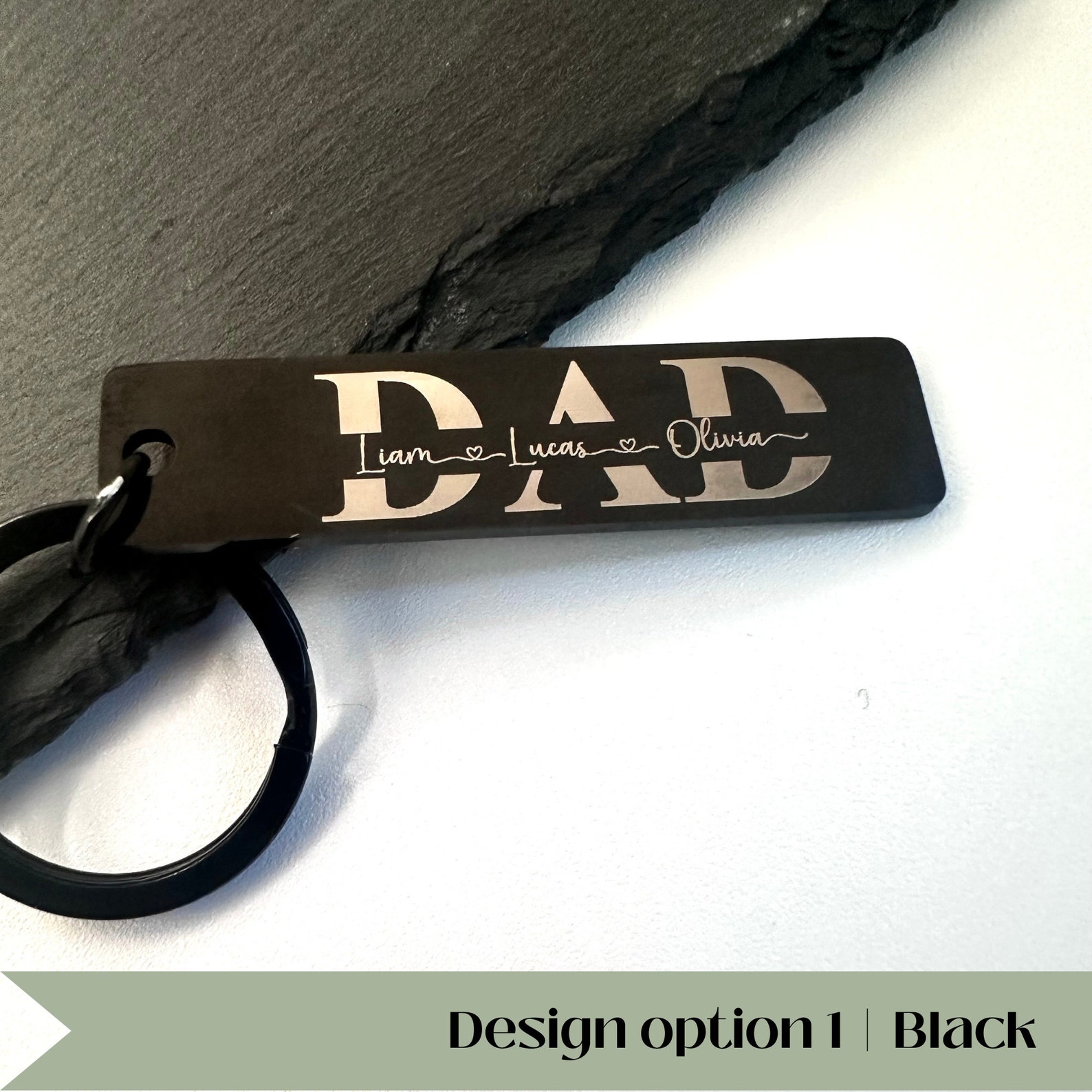 Personalized Engraved Stainless Steel Keychains, Customizable Key ...