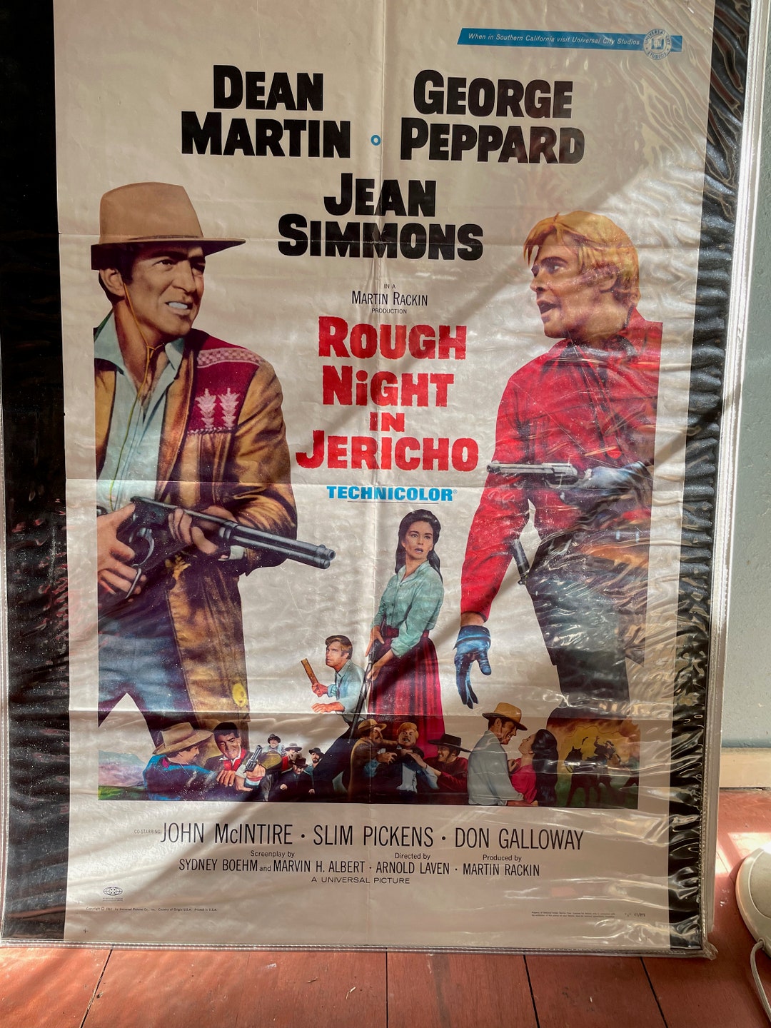 Rough Night in Jericho (1967) Collectible Western Movie Poster W/ Dean ...
