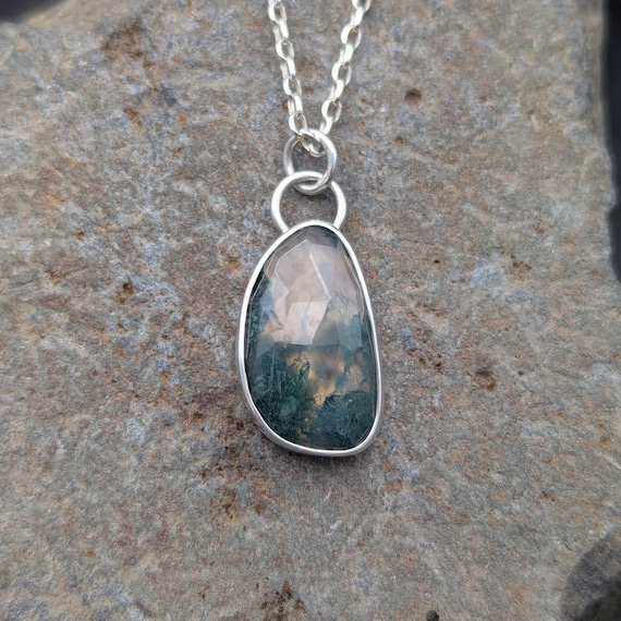 Moss Agate Necklace