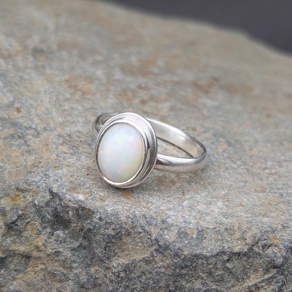 Australian Opal Ring - Size 5