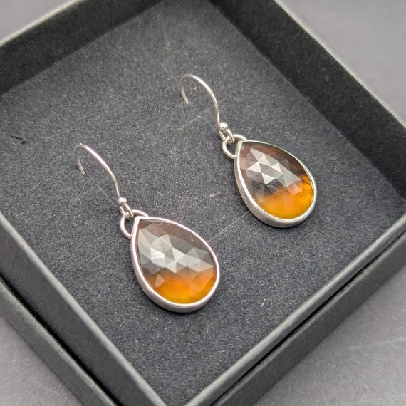 Montana Agate Drop Earrings