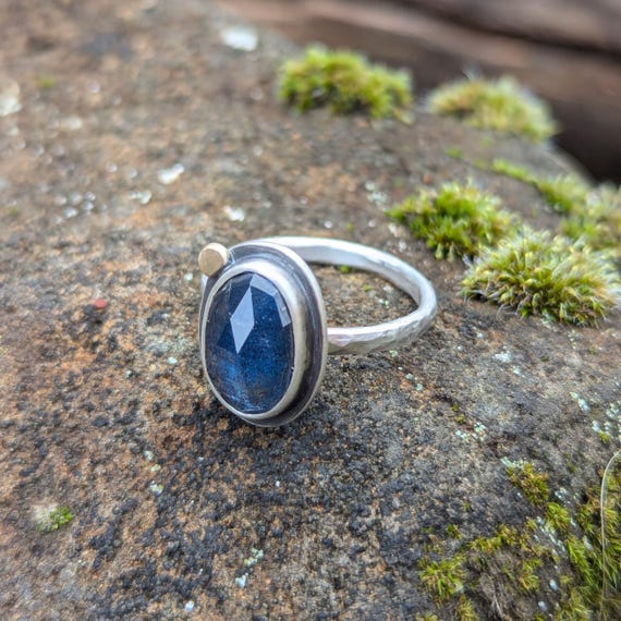 Blue Kyanite Ring - Size 8