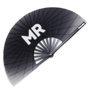 Mr Fan – Groom Wedding Clack Fan for Drag & Pride Vibes
