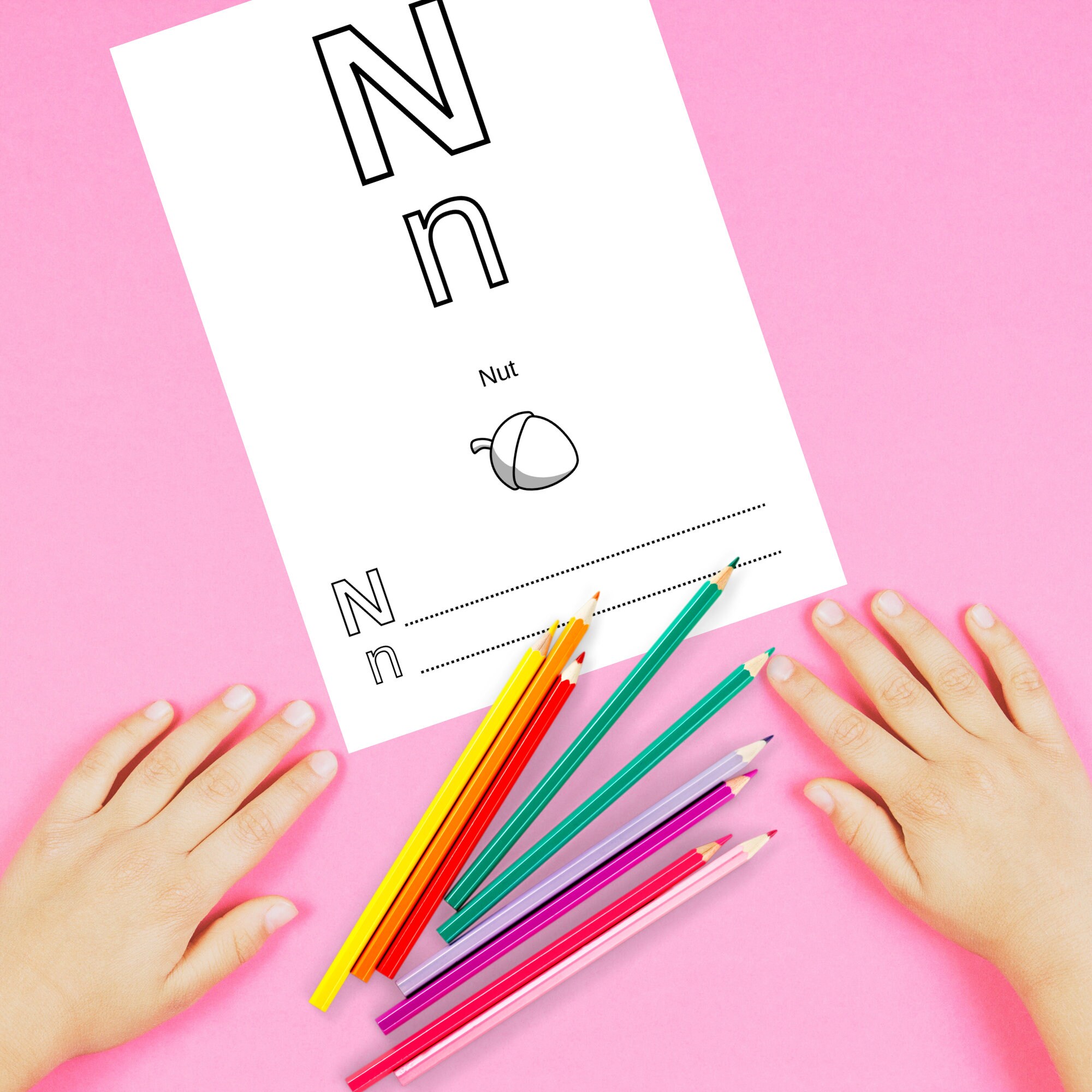 Printable ABC Alphabet Coloring Pages for Kids Letters Learning