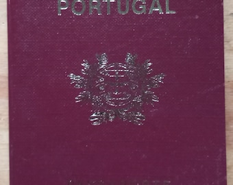 Vintage passport complete