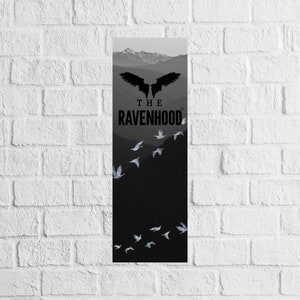 LICENSED Ravenhood series trilogy Bookmark Bundle|| holographic laminate, booktok bookmark, bookish merch, bookstagram image 3