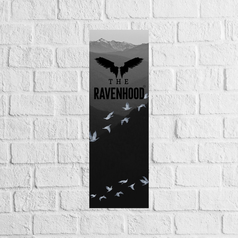 LICENSED Ravenhood series trilogy Bookmark Bundle|| holographic laminate, booktok bookmark, bookish merch, bookstagram image 3