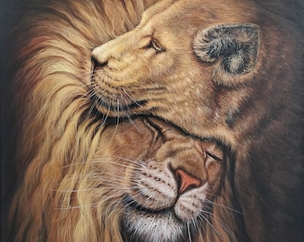 Wild love - Lion & Lioness