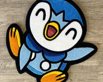 Water-Duck custom rug / Handmade Tufted Rug for Anime Fans and Gamers / Kids Room Decor / Gaming Rug