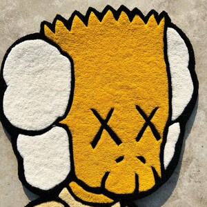 Cartoon Custom Rug / Tufted Rug /birthday Gift / Decor for Living Room ...
