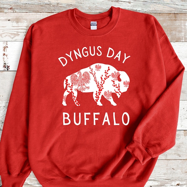 Dyngus Day Buffalo Polish DTF Transfers, Ready to Press, Heat Transfer, Direct to Film Print, Clear Film