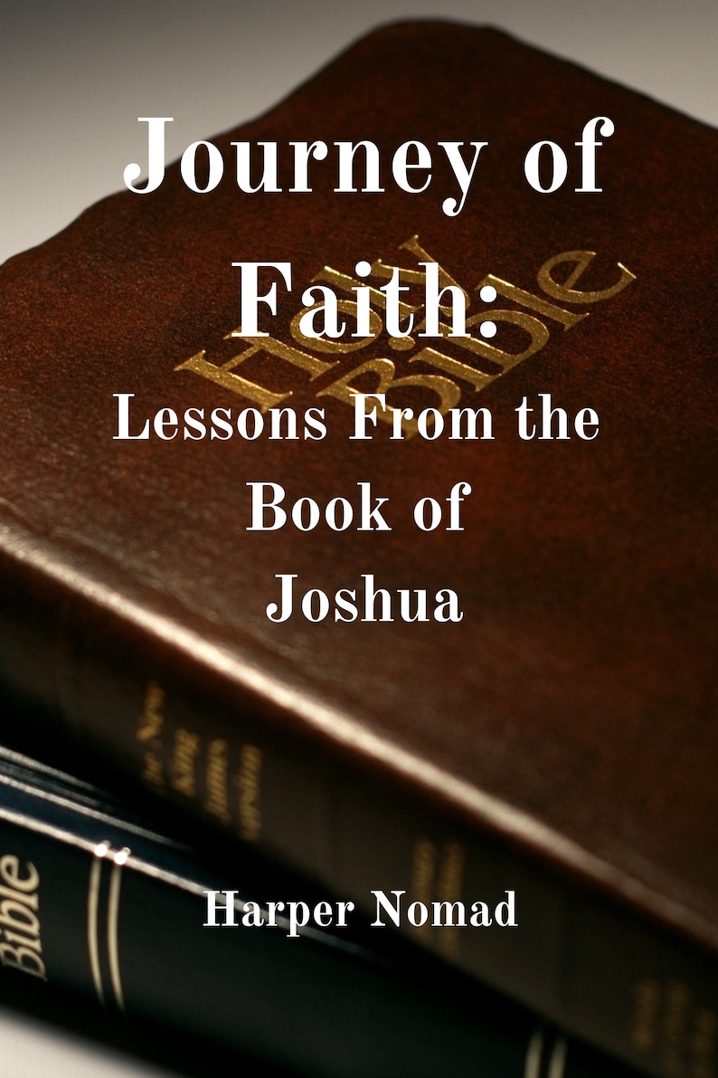 Journey of Faith: Lessons From the Book of Joshua - Etsy