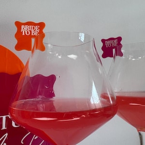 Marcadores de vidrio "POP" - Bride To Be