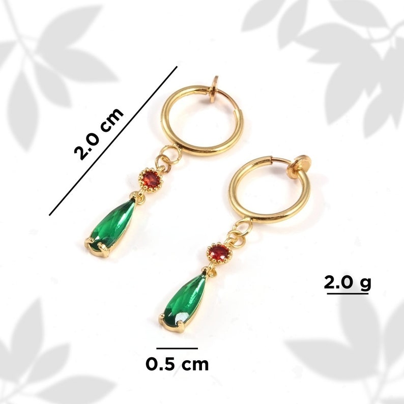 Boucles d'oreilles Howl's Castle : plaqué or 14 carats, boucles d'oreilles Howl en argent S925, bijoux Howl Castle, boucles d'oreilles Howls, bijoux cosplay anime image 3