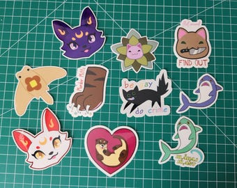 3" Vinyl Stickers