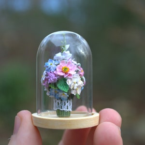 Réplique miniature de bouquet de mariage