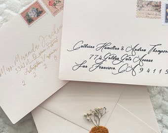 Wedding Envelope Calligraphy